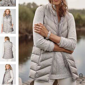 Side-Zip Down Puffer Vest M